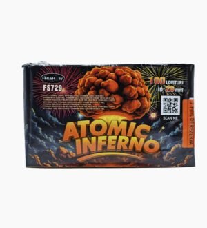 Combinație de comete Atomic Inferno 100 Focuri / 20mm