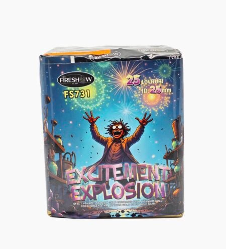 Combinație de comete Excitement Explosion 25 Focuri / 25mm